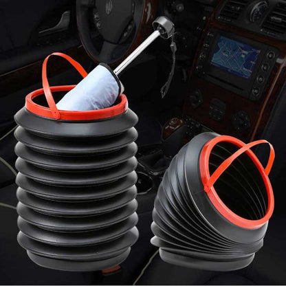 Foldable Car Trash Bin for Tesla Model S Model 3 Model X Model Y Camping Bucket
