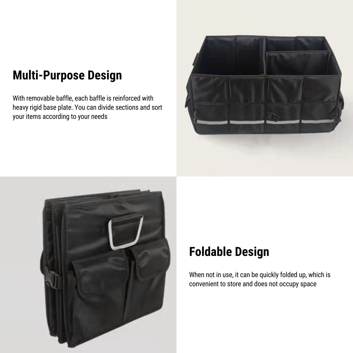 Foldable Storage Box Trunk Storage Box For Tesla Model 3/Y/S/X/Cybertruck