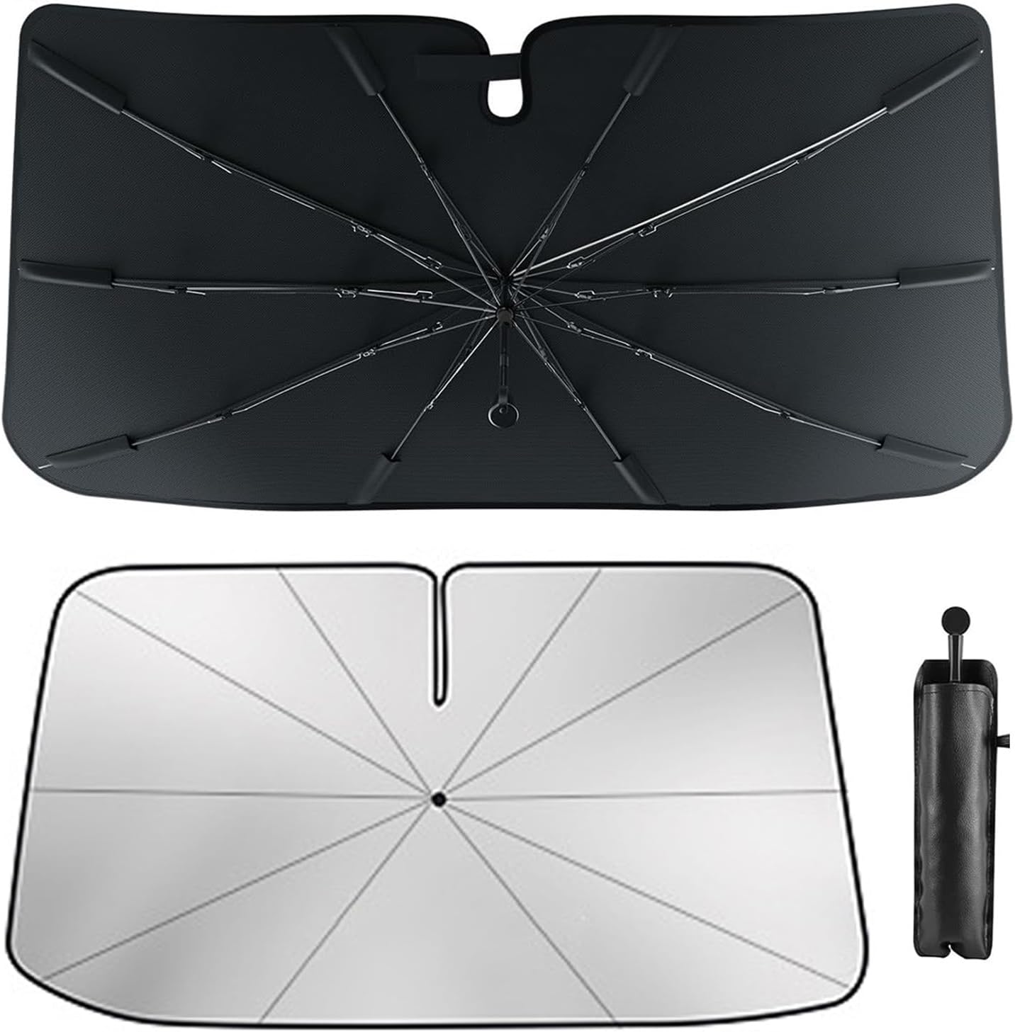 Foldable Umbrella Car Front Windshield Sunshade for Tesla Model 3/Y/S/X