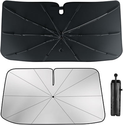 Foldable Umbrella Car Front Windshield Sunshade for Tesla Model 3/Y/S/X