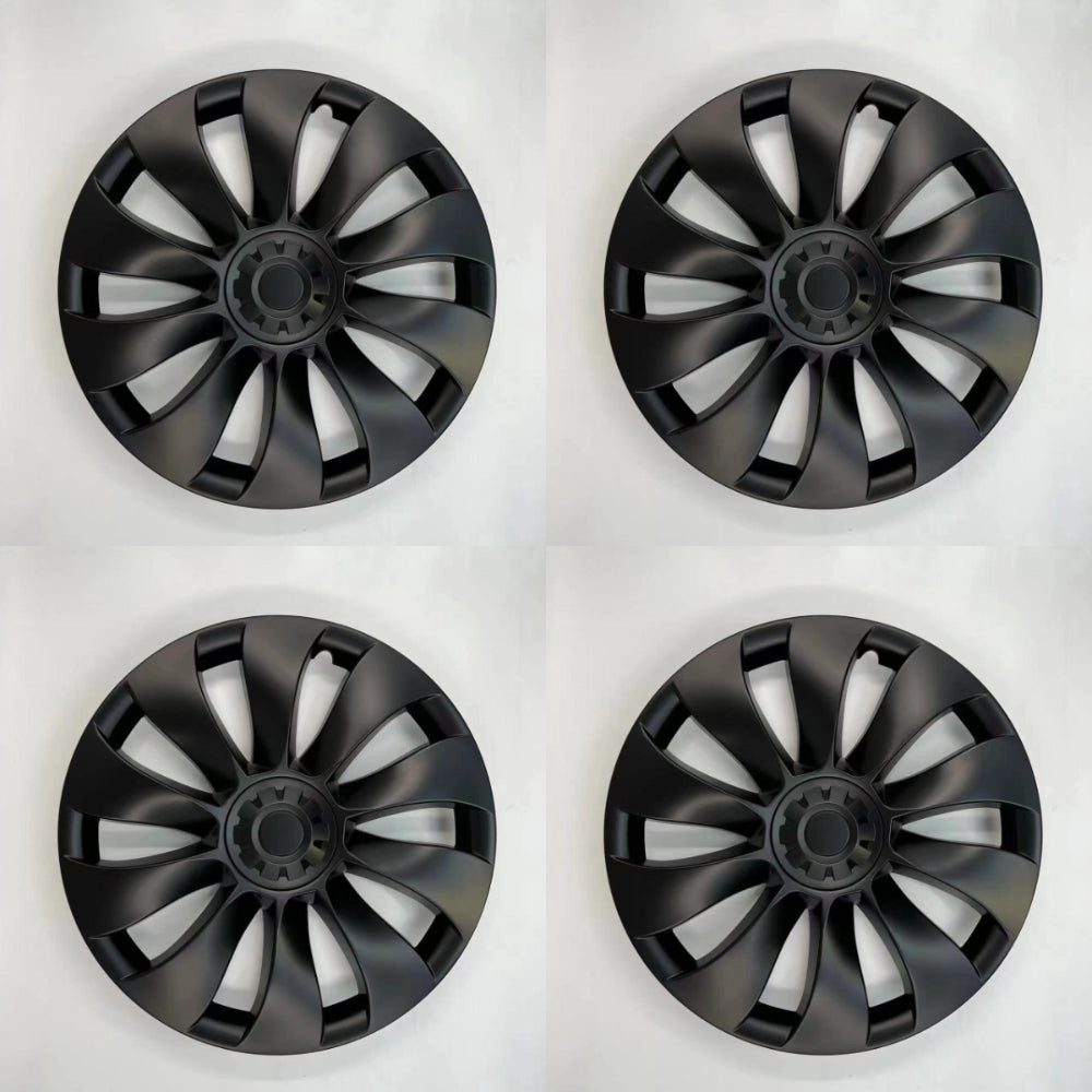 Uberturbine Style Wheel Hubcap For Tesla 2017-2023 Model 3 19'' Sport Wheels (4PCS) M3 19'' Sport Wheels 2020-2023.08 M3