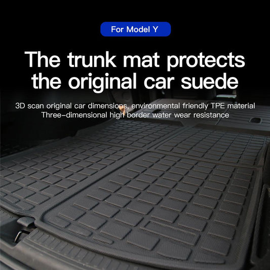 Front Trunk Mat Frunk Cargo Liner For Tesla Model Y (2020-2023)