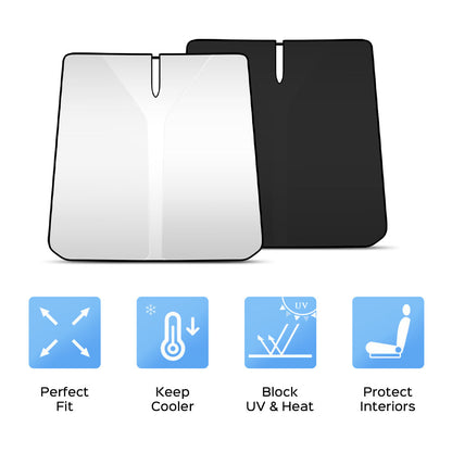 Front Windshield Sunshade Sun Visor for Tesla Cybertruck