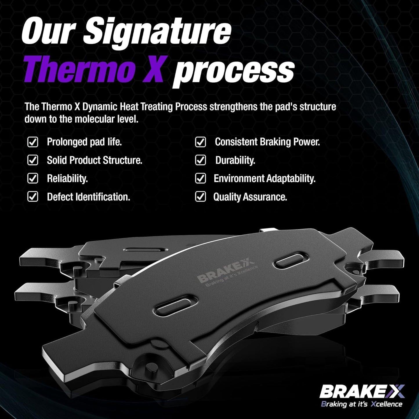 Front and Rear Brake Pads and Rotors Kit replacement for Tesla Model S