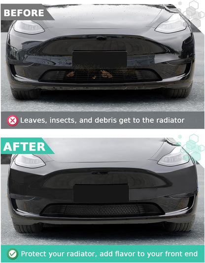 Front Grill Stainless steel Mesh for Tesla Model Y 2020-2025