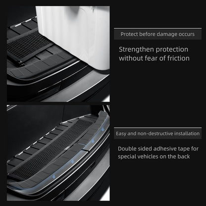 Anti-Scratch TPE Front Trunk Sill Plate Cover for Tesla Cybertruck