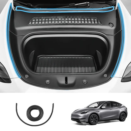 Front Trunk Cowl Water Seal & Hood Weatherstrip for Tesla Model 3 Highland / Model Y (2021–2025+) Model Y（2021-2024） Cowl & Hood Seal