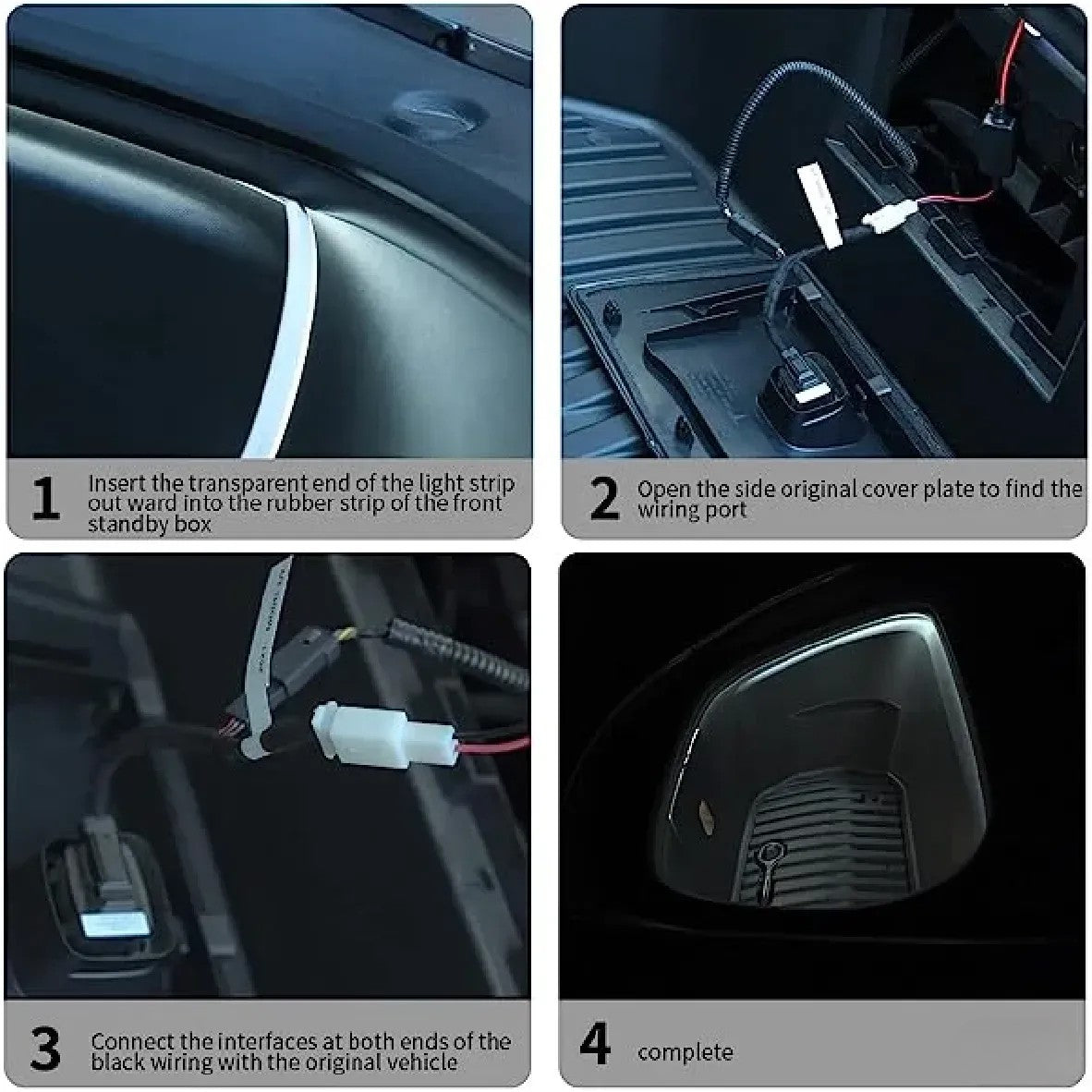 Frunk LED Strip for Tesla Model Y Model 3
