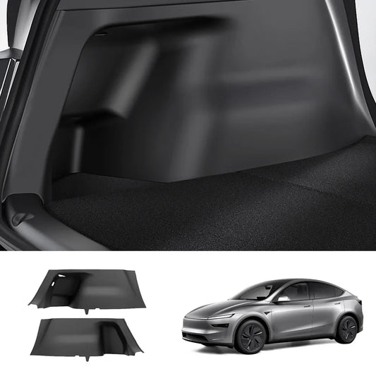 Full-Coverage Trunk Side Protector Panels for Tesla Model Y Juniper 2025+ 2-Piece Set