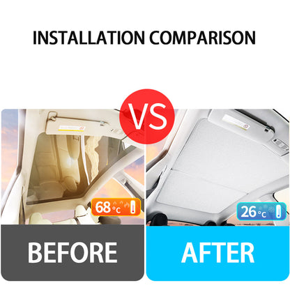 Glass Roof Sun Shade For Tesla Model 3 Y