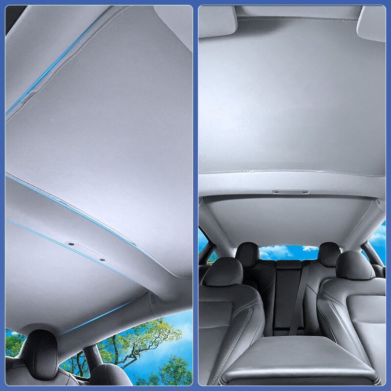 Glass Roof Sunshade for Tesla Model 3 (2017-2023)