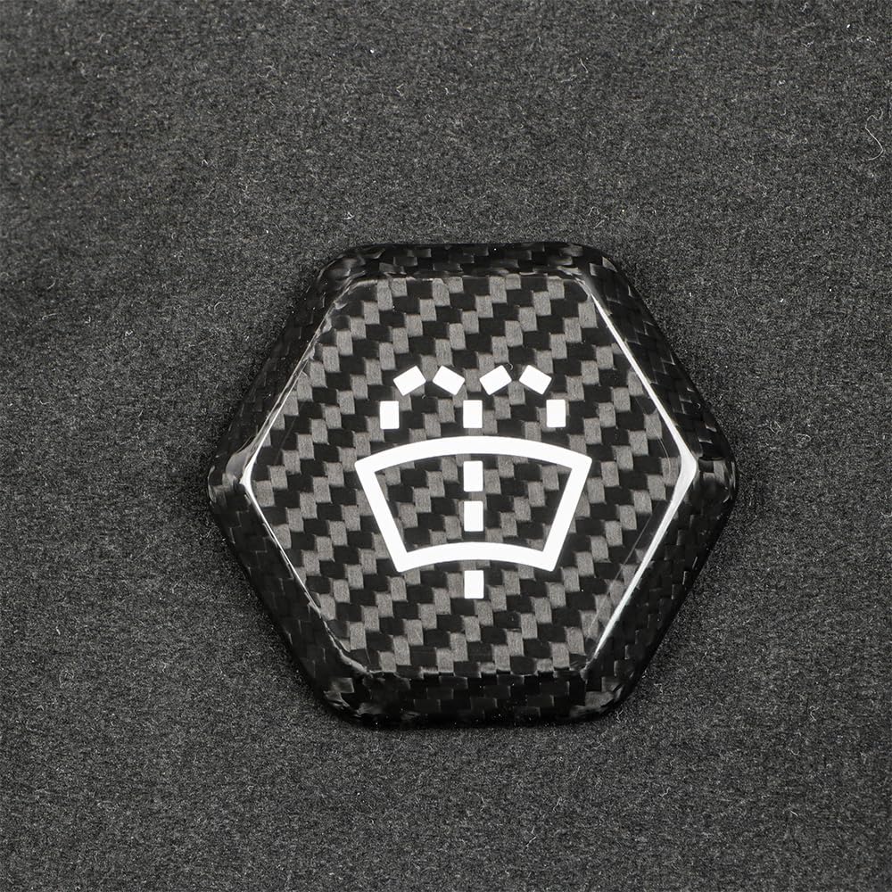 [Real Carbon Fiber] Windshield Washer Fluid Cap Cover for Tesla Cybertruck
