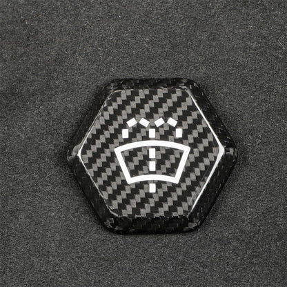 [Real Carbon Fiber] Windshield Washer Fluid Cap Cover for Tesla Cybertruck