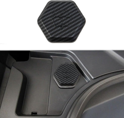 [Real Carbon Fiber] Windshield Washer Fluid Cap Cover for Tesla Cybertruck Matte（ABS)