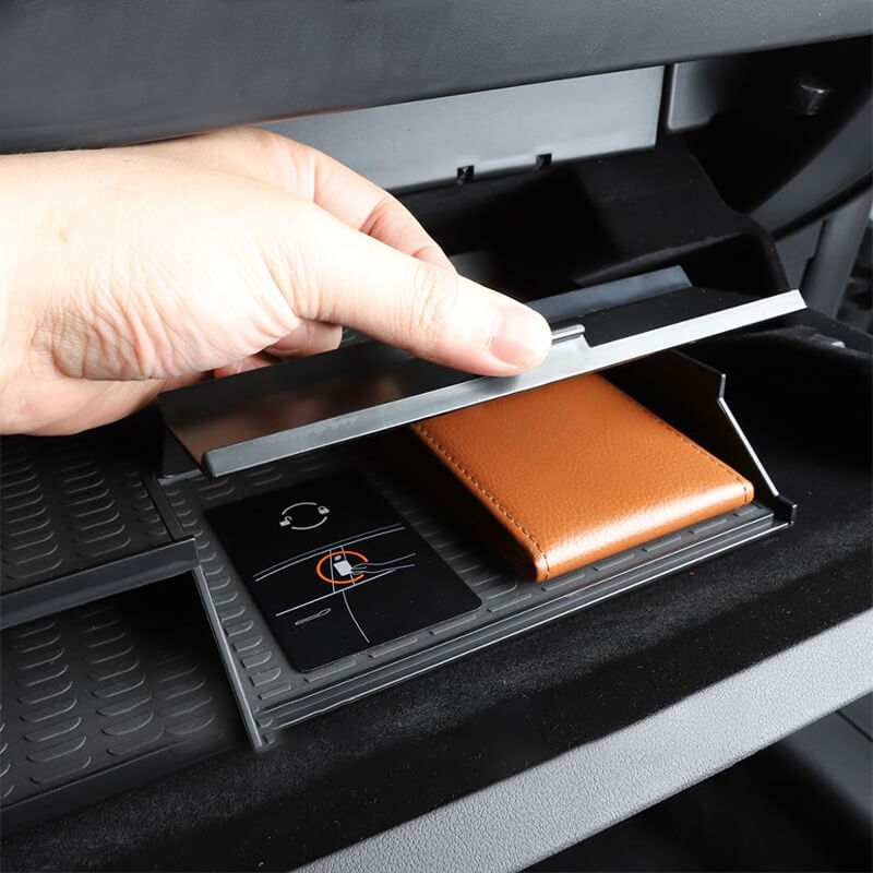 Glove Box Organizer Storage for Tesla Model 3/Y (2017-2023)