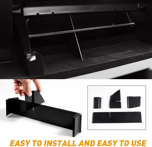 Glove Box Organizer for Tesla Model 3/Y