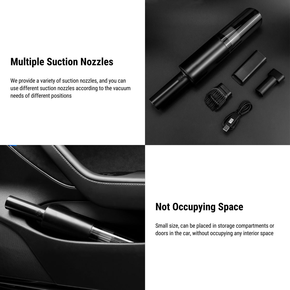 Handheld Car Cleaner for Tesla Model 3/Y/S/X