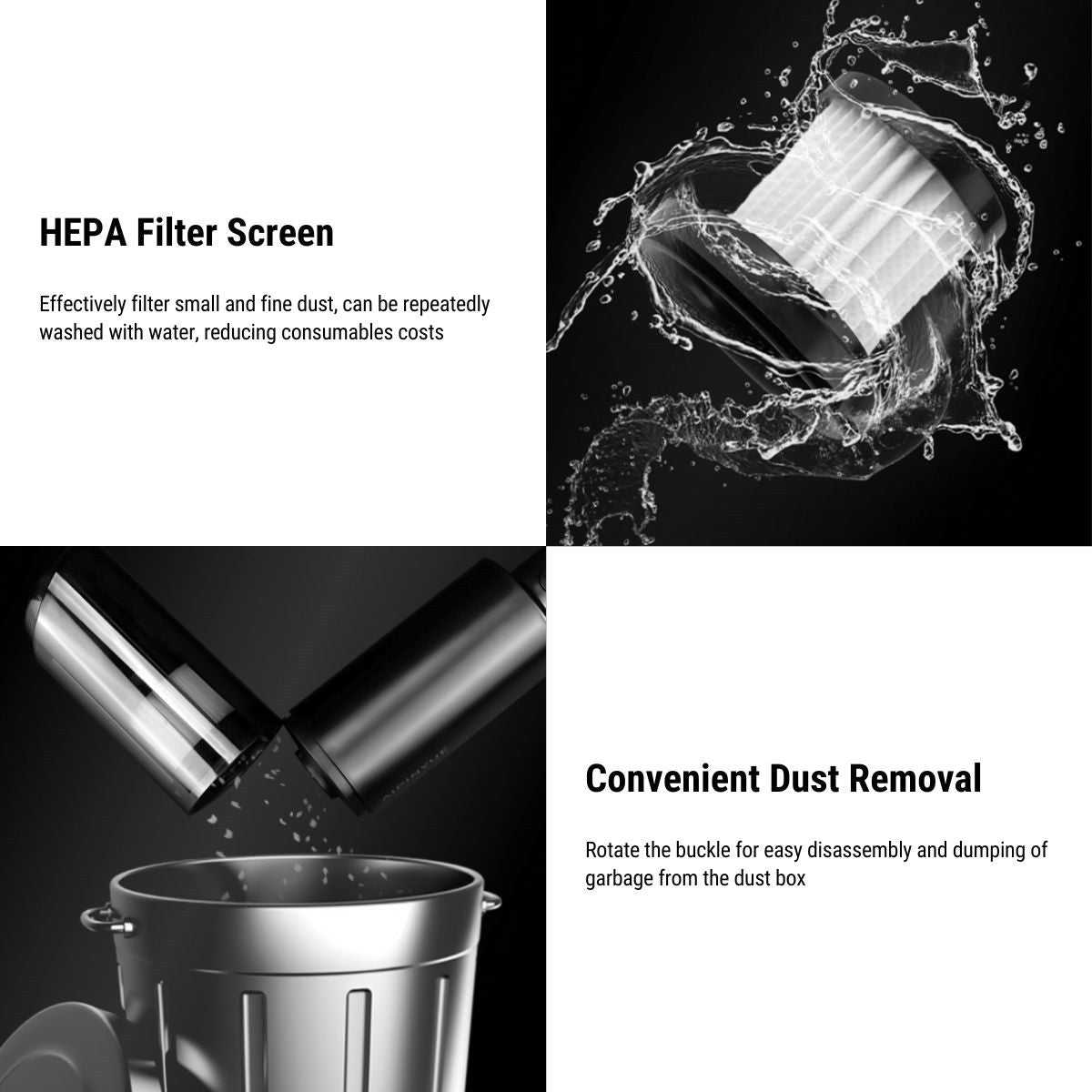 Handheld Car Cleaner for Tesla Model 3/Y/S/X