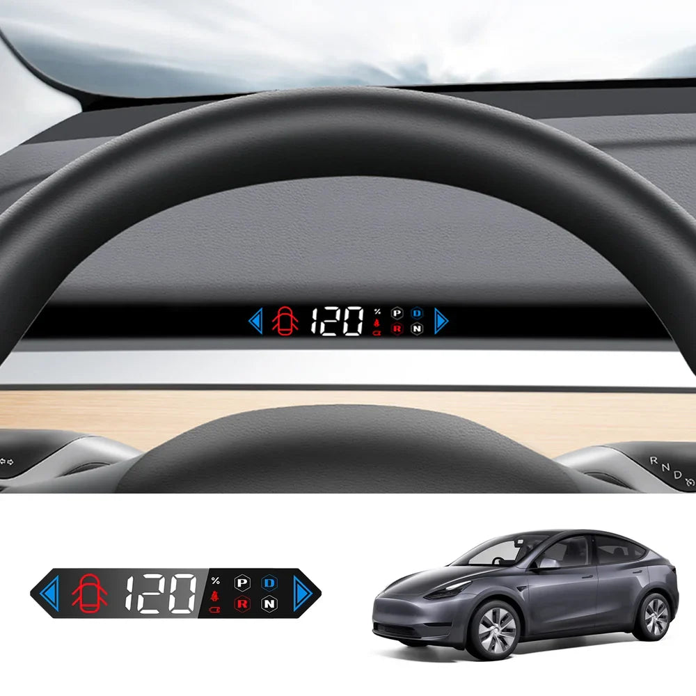 Model 3/Y Head Up Display Code Table for Enhanced Driving Safety for Tesla(2017-2023)
