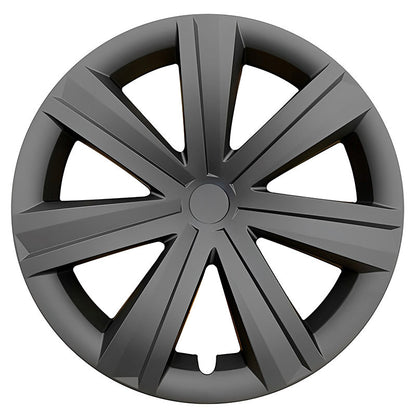 Model Y 19'' Gemini Wheels Cover Hubcaps Replacement 4PCS for Tesla (2020-2024) Hexagon Matte Black