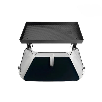 Hidden Tray Storage Under Screen Center Console Organizer Tissue Holder For Tesla Model 3 Y Black