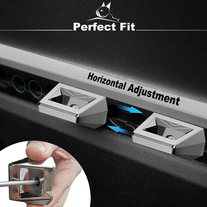 Gold Silver Black Truck Bed Rail Track Hooks For Tesla Cybertruck