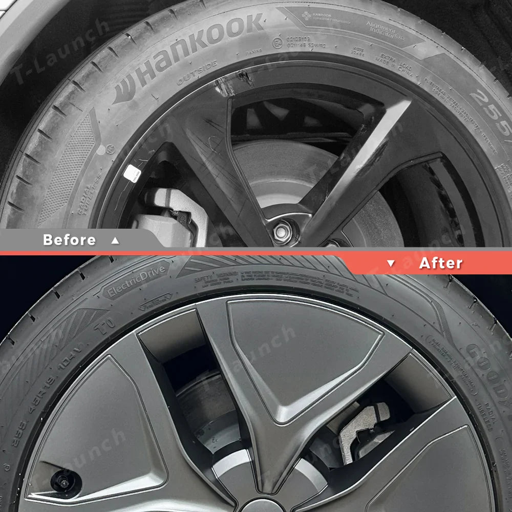 19'' Crossflow Full-Cover Hubcaps Wheel Covers – Arachnid 2.0 Style for Tesla Model Y Juniper 2025+ (Set of 4)