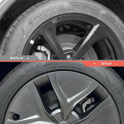 19'' Crossflow Full-Cover Hubcaps Wheel Covers – Arachnid 2.0 Style for Tesla Model Y Juniper 2025+ (Set of 4)