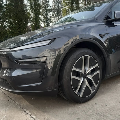 19'' Crossflow Full-Cover Hubcaps Wheel Covers – Arachnid 2.0 Style for Tesla Model Y Juniper 2025+ (Set of 4)