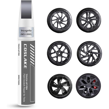 DIY Wheel Rims Touch Up Paint Pen for Tesla Model 3/Y/S/X Incognito