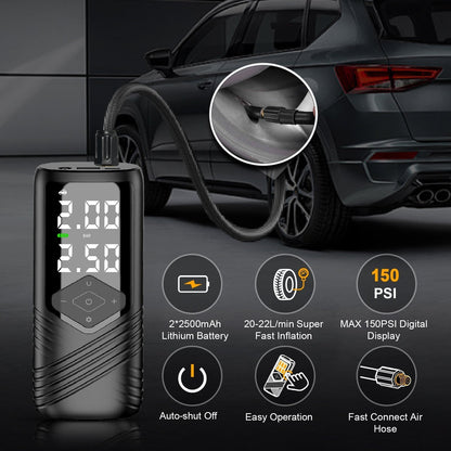 Intelligent Tire Pump for Tesla Model 3/Y/S/X