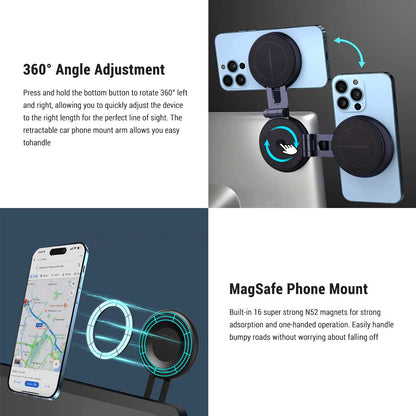 Invisible Magnetic Phone Mount for Tesla Model 3 / Y / X / S