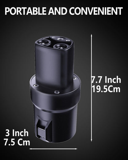 SAE J1772 To Tesla Charging Adapter 60Amp / 250V AC For Tesla Model S/X/3/Y