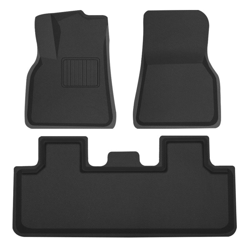 Lamination Cutting All-Weather Floor Mats For Tesla Model 3 (2017-2023) Model 3 (2017-2023) Floor Mat (3 PCS)