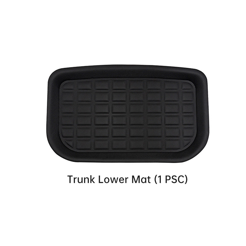 Lamination Cutting All-Weather Floor Mats For Tesla Model 3 (2017-2023) Model 3 (2017-2023) Trunk Lower Mat (1 PCS)