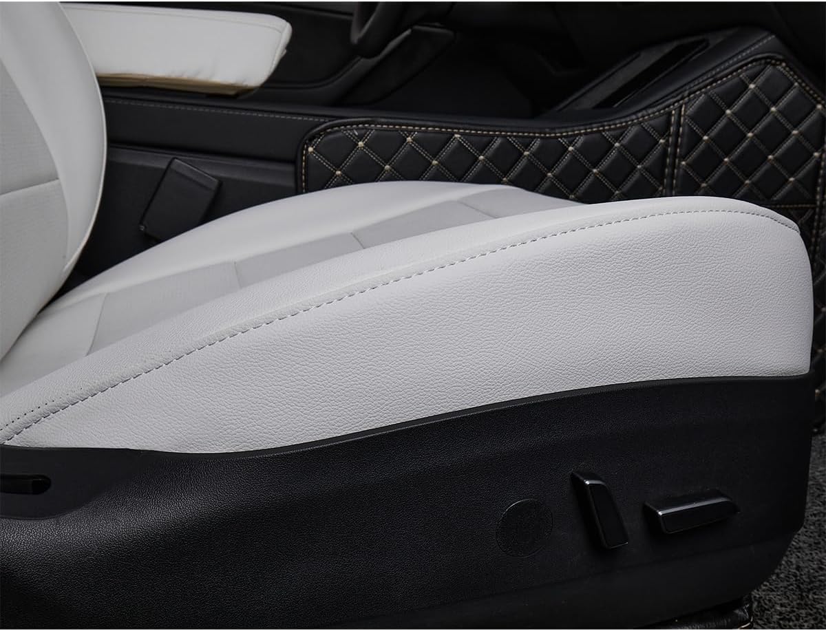 Leather Car Seat Covers for Select Trucks Tesla Cybertruck 2024