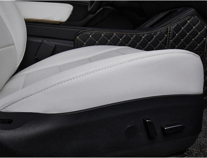 Leather Car Seat Covers for Select Trucks Tesla Cybertruck 2024