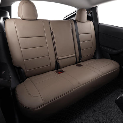 Leather Car Seat Covers for Select Trucks Tesla Cybertruck 2024