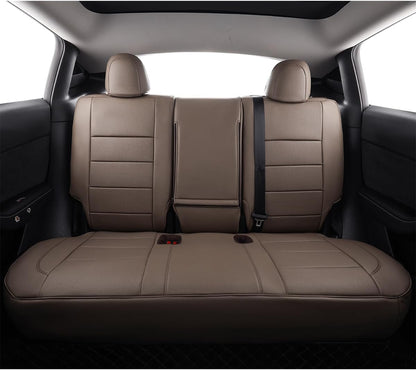 Leather Car Seat Covers for Select Trucks Tesla Cybertruck 2024