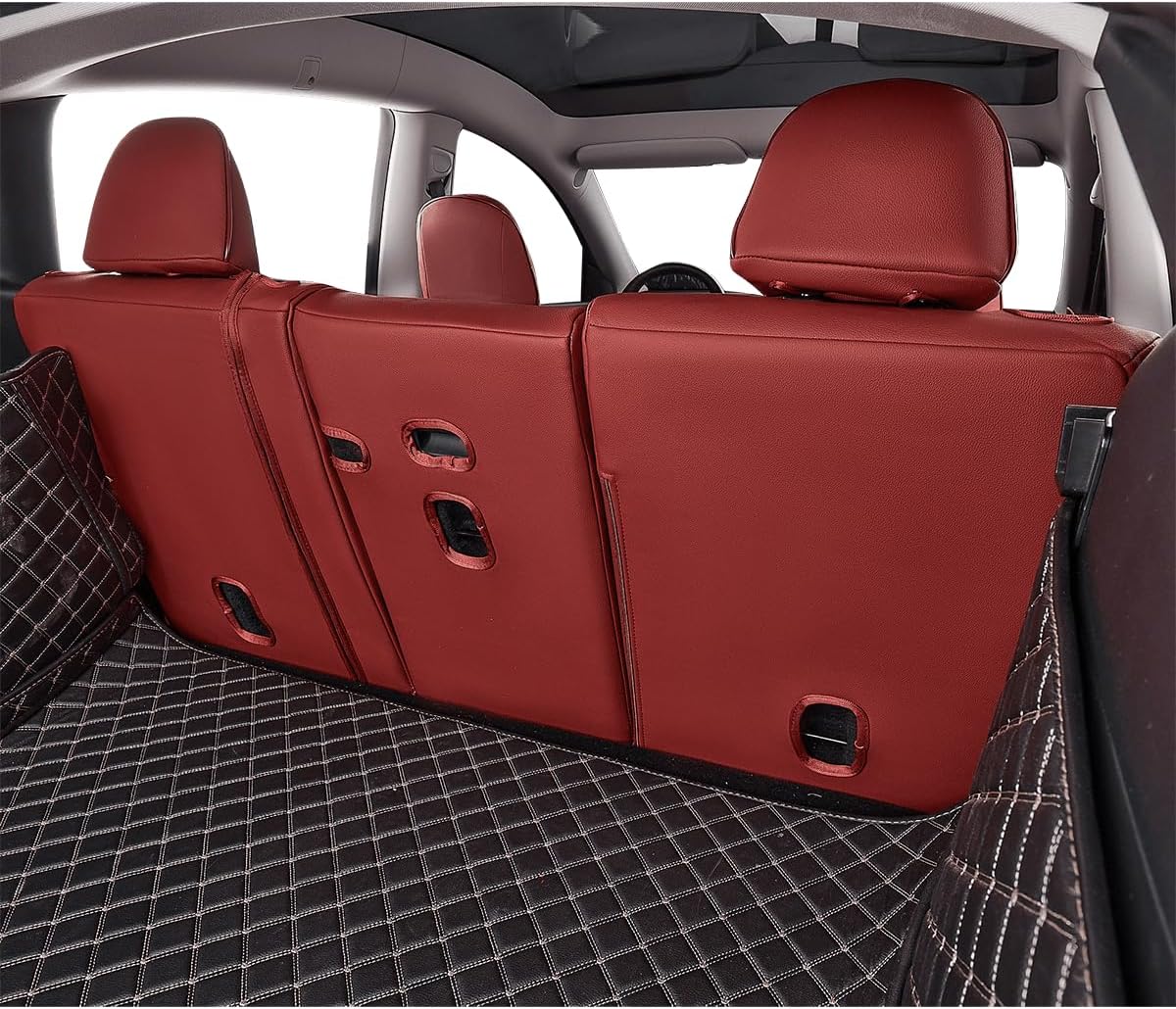 Leather Car Seat Covers for Select Trucks Tesla Cybertruck 2024