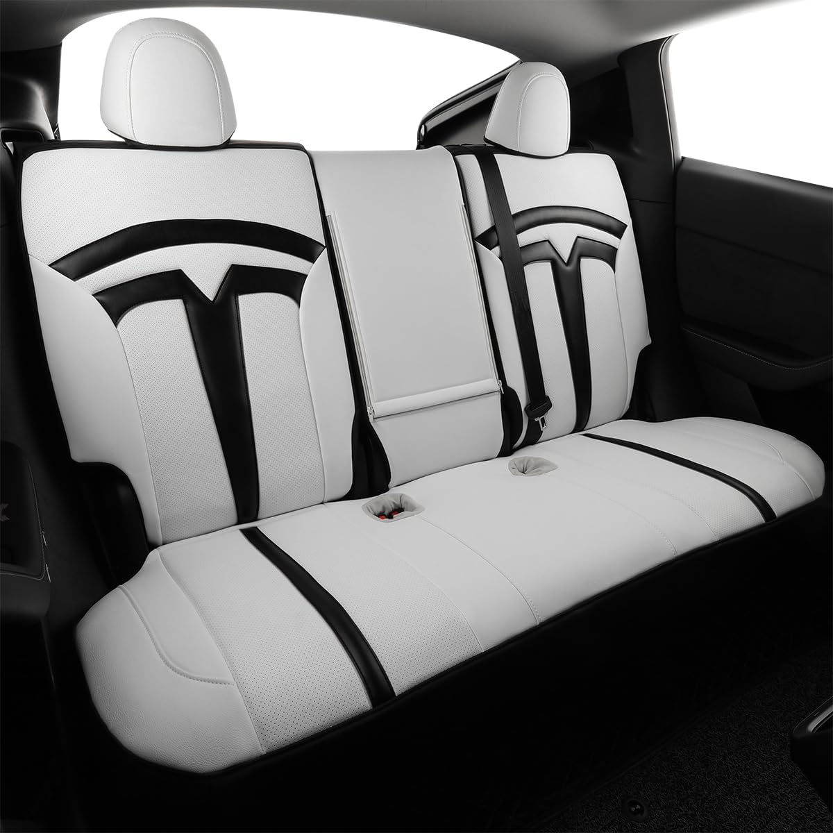 Leather Car Seat Covers for Select Trucks Tesla Cybertruck 2024