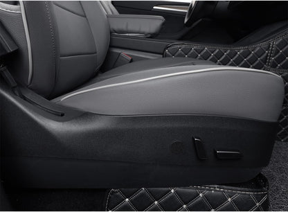 Leather Car Seat Covers for Select Trucks Tesla Cybertruck 2024