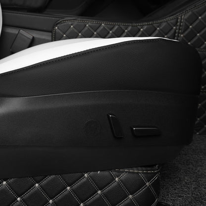 Leather Car Seat Covers for Select Trucks Tesla Cybertruck 2024