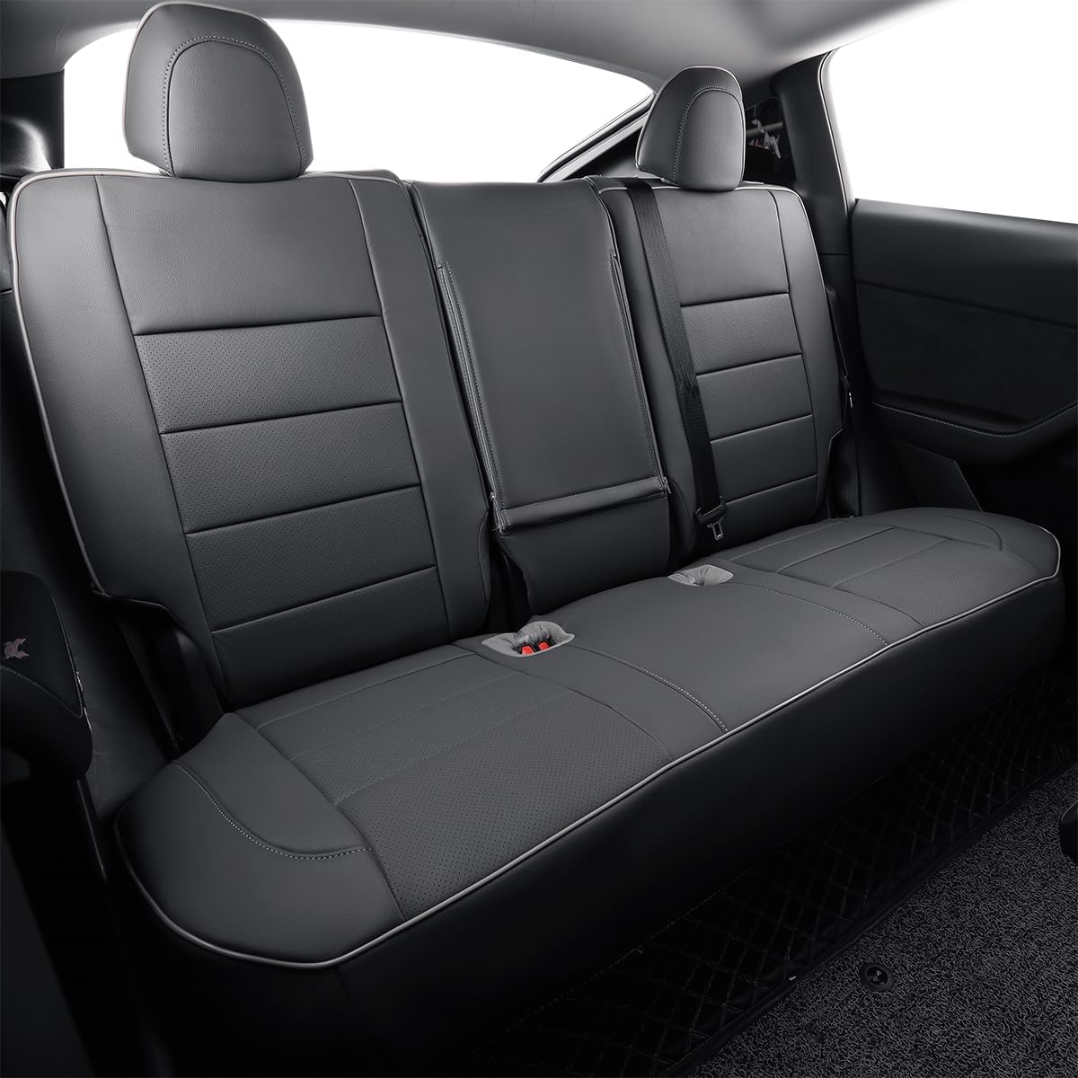 Leather Car Seat Covers for Select Trucks Tesla Cybertruck 2024