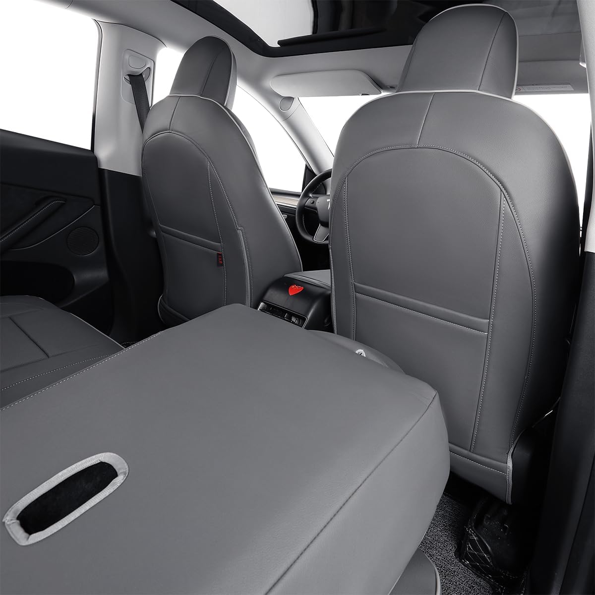 Leather Car Seat Covers for Select Trucks Tesla Cybertruck 2024