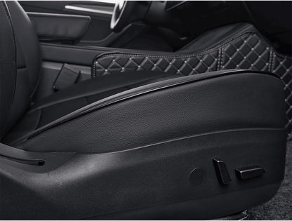 Leather Car Seat Covers for Select Trucks Tesla Cybertruck 2024