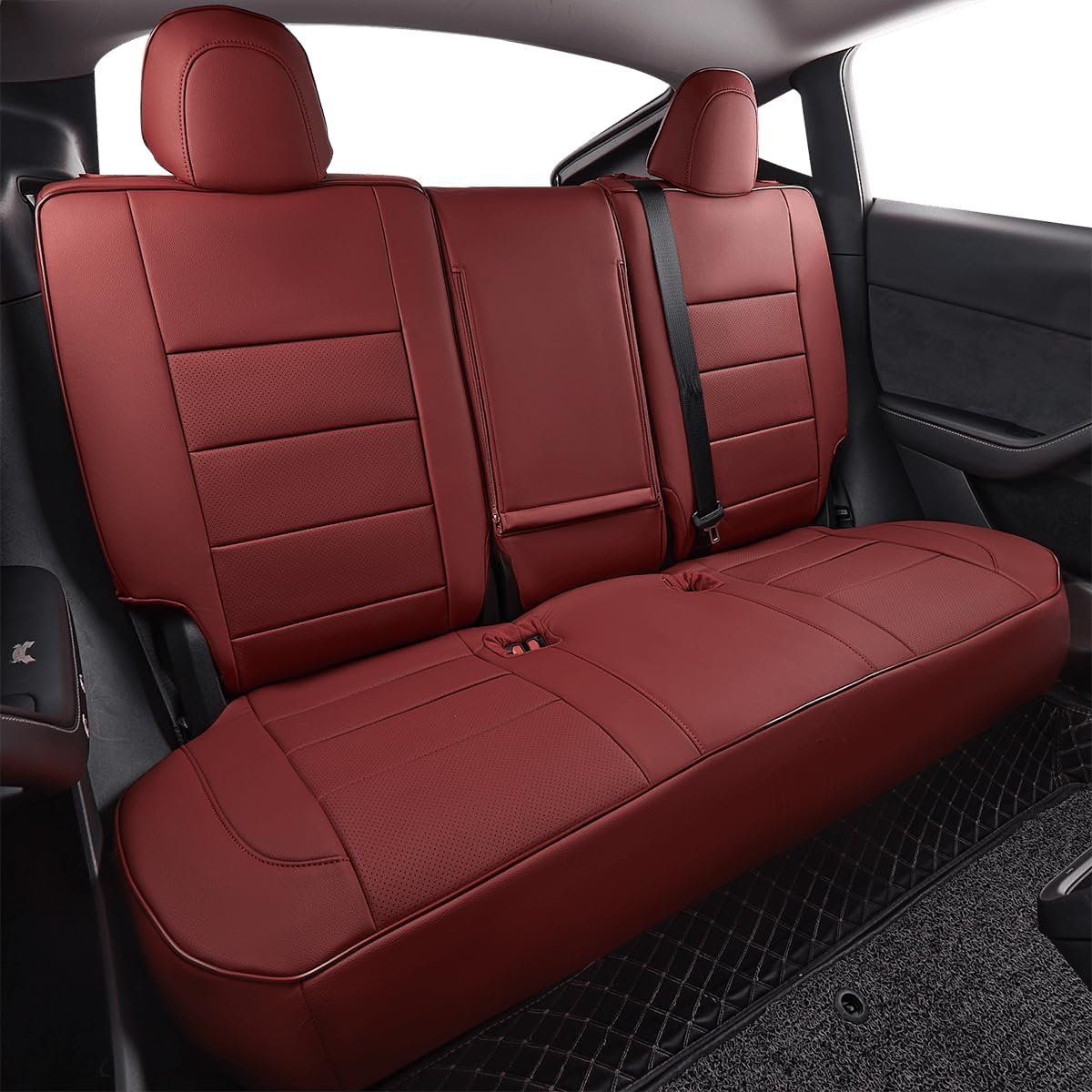 Leather Car Seat Covers for Select Trucks Tesla Cybertruck 2024