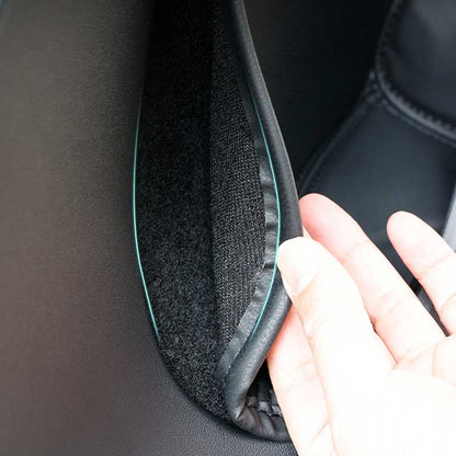 Leather Door Side Storage Bag Tray Organizer for Tesla Model Y