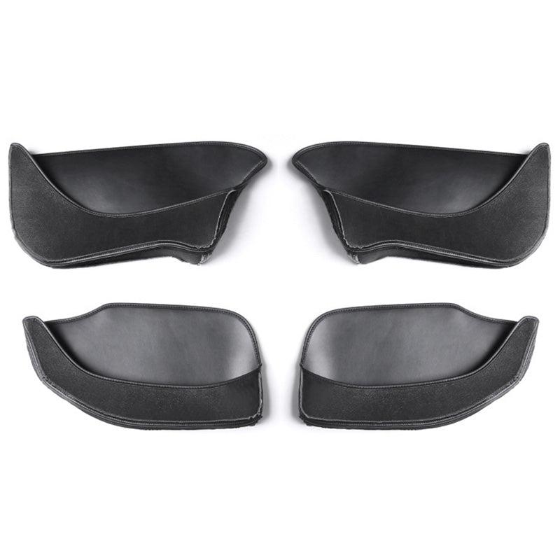 Leather Door Side Storage Bag Tray Organizer for Tesla Model Y