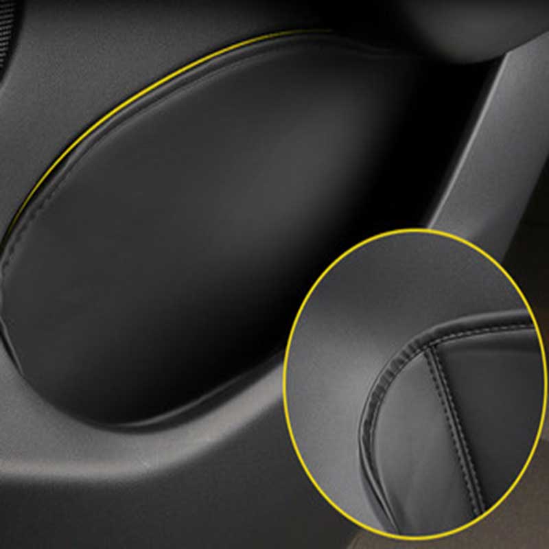 Leather Door Side Storage Bag Tray Organizer for Tesla Model Y